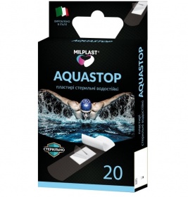 *Лейкопластырь Milplast AQUASTOP набор водостойкий стерильный №20