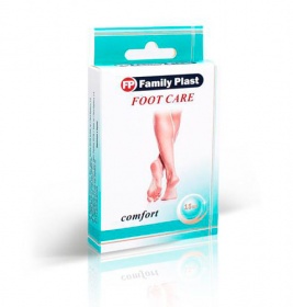*Лейкопластир FP Family Plast FOOT CARE Набір медичний бактерицидний №15
