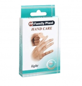 *Лейкопластырь FP Family Plast HAND CARE набор медицинский бактерицидный №15