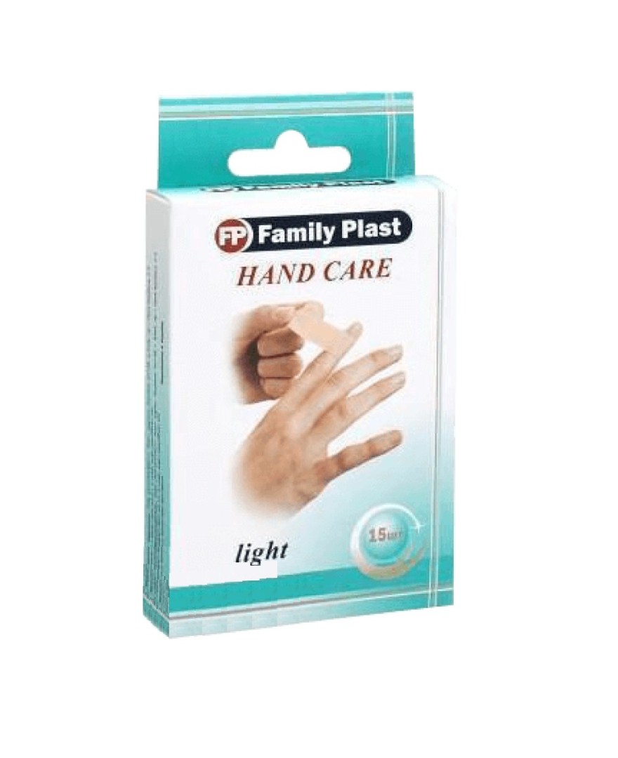 *Лейкопластир FP Family Plast HAND CARE Набір медичний бактерицидний №15