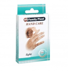 *Лейкопластир FP Family Plast HAND CARE Набір медичний бактерицидний №15