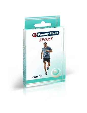 *Лейкопластир FP Family Plast SPORT Набір медичний бактерицидний №15