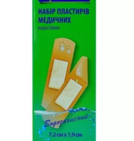 *Лейкопластырь H Dr.House бактерицидный полимерная основа 7,2 см*1,9 см №10