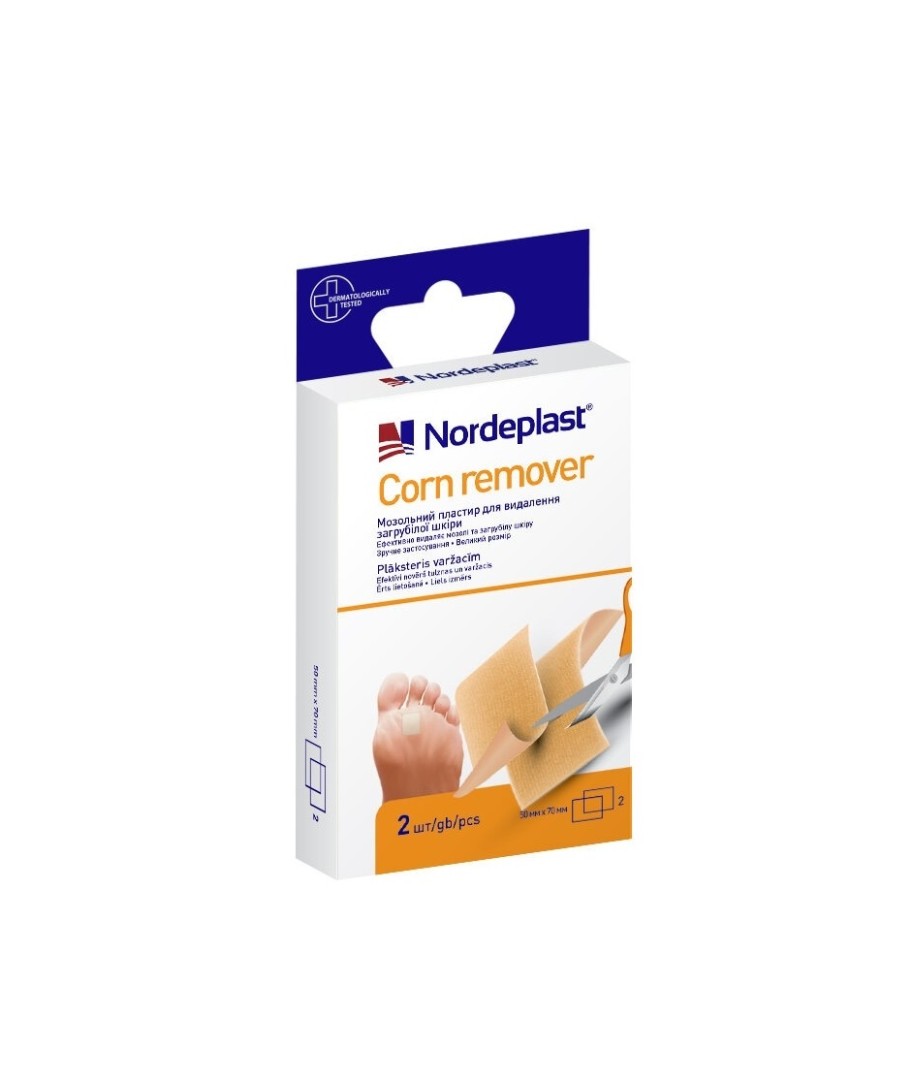 Лейкопластир NORDEPLAST Мозольний 5х7см №2
