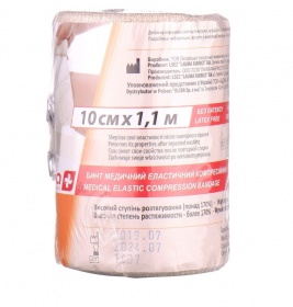 Бинт LAUMA еласт. мед. модель 2 Latex Free 10см*1,1м