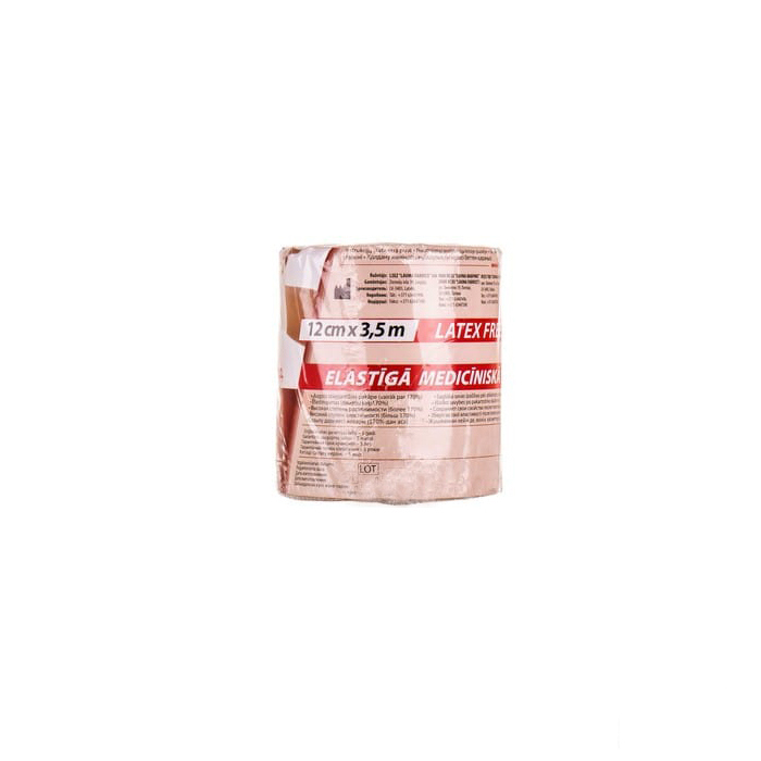 *Бинт мед.еласт.12смх3,5м модель 2 Latex Free
