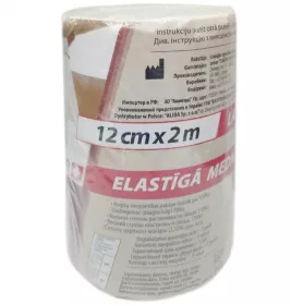 *Бинт LAUMA эластичный Latex Free 12 см*2,0 м