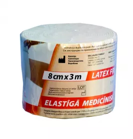 *Бинт LAUMA еластичний компр.8 см х 3 м мод.3