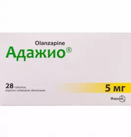 Адажио таблетки по 5 мг 28 шт. - Фармак