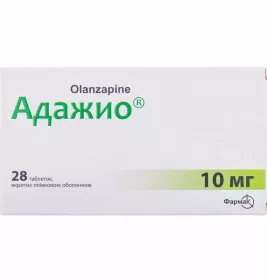 Адажио таблетки по 10 мг 28 шт. - Фармак