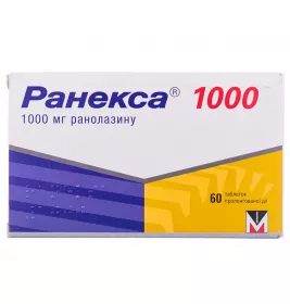 Ранекса 1000 таблетки по 1000 мг 60 шт. (15х4)