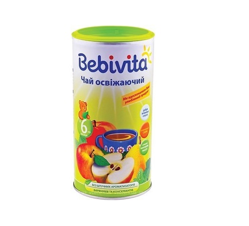 *Чай Bebivita 1787 дитячий Освіжаючий 200 г