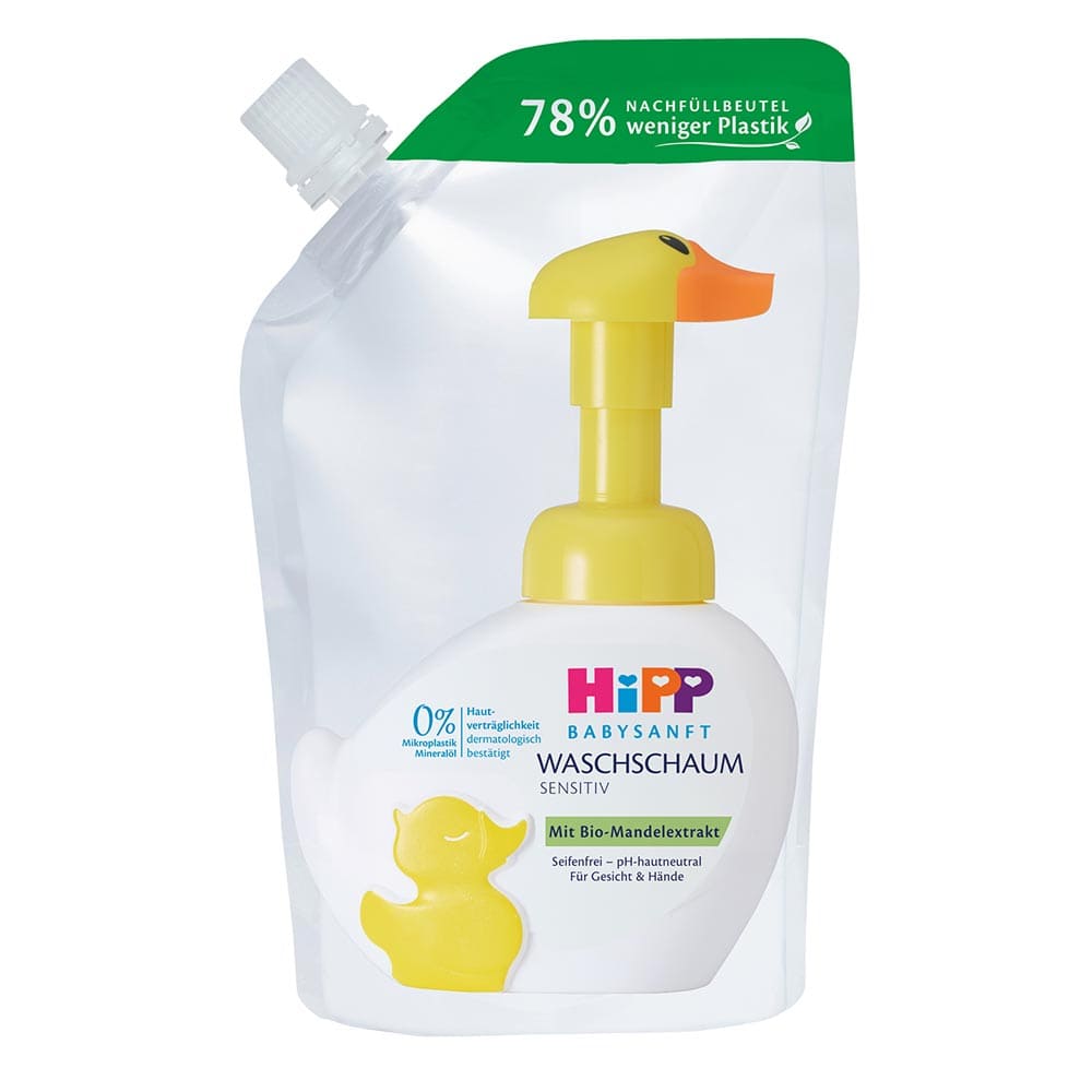 Пінка для вмивання та миття рук HiPP 90120 наповнювач 250мл