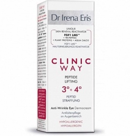 Dr Irena Eris Clinic Way Пептидний ліфтинг 3°-4° 50+, крем для шкіри навколо очей, 15мл