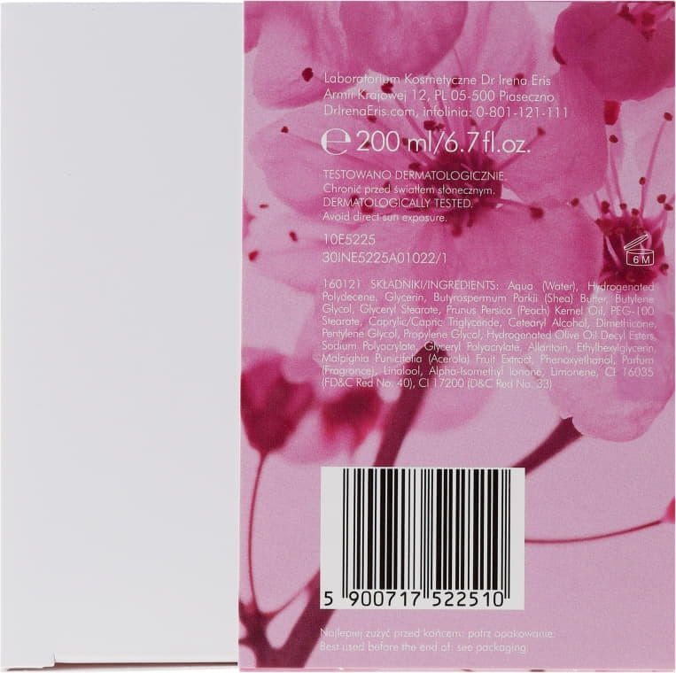 *Dr Irena Eris SPA Шелковый увлажняющий бальзам для тела (ночной)