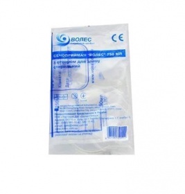 *Сечоприймач Волес зі зливом 750 мл