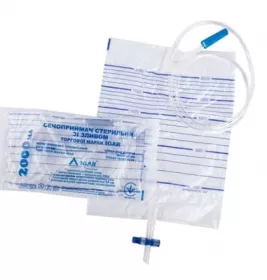 *Сечоприймач стерильний зі зливом IGAR 2000мл 