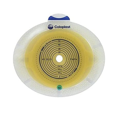 *Калоприймач 10035 Coloplast стомічний двокомпонентний SenSura® Click Xpro (СенСура Клік Ікспро), пластина з вушками для поясу, фланець 60 мм, розмір для вирізання 10-55 мм