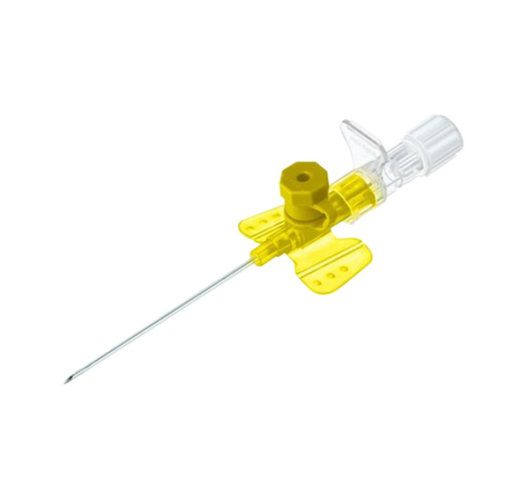 Канюля в/в Braun Vasofix Safety PUR G24 желтая Канюля в/в Braun Vasofix Safety PUR G24 желтая