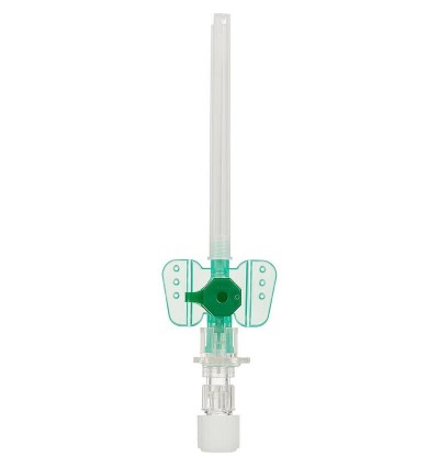 *Катетер Braun в/в Вазофікс Сeйфеті PUR G18 зелений/білий