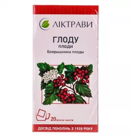 Гліду плоди по 4 г у фільтр-пакетиках 20 шт. - Лектрави