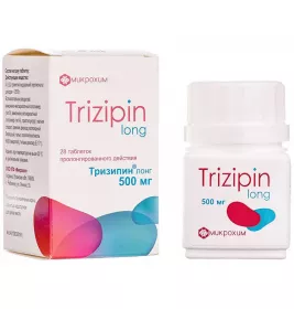 Тризипин лонг таблетки по 500 мг 28 шт. у банці