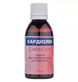 Кардіолін краплі 50 мл у флаконі