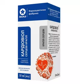 Кардіовіол краплі по 50 мл у флаконі 1 шт.