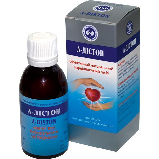 А-дістон краплі по 30 мл у флаконі