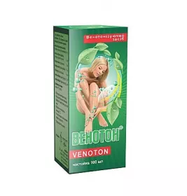 Венотон настойка по 100 мл у флаконі 1 шт.