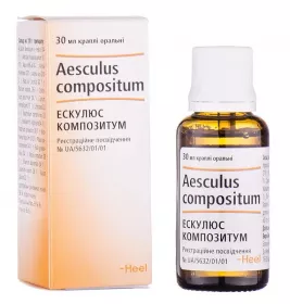 Ескулюс композитум краплі по 30 мл у флаконі 1 шт.