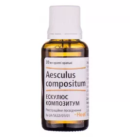 Ескулюс композитум краплі по 30 мл у флаконі 1 шт.