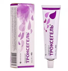 Троксегель гель 2% по 40 г у тубах 1 шт.