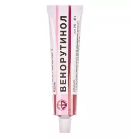 Венорутинол гель 2% по 40 г у тубах