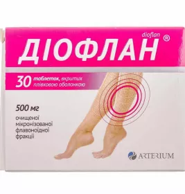 *Діофлан табл.в/о 500мг №30