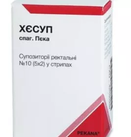 Хесуп Спаг Пека супозиторії 10 шт.