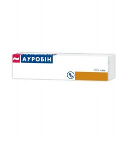 *Ауробин мазь 20г