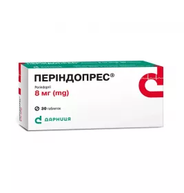 Периндопрес-Дарниця таблетки по 8 мг 30 шт.