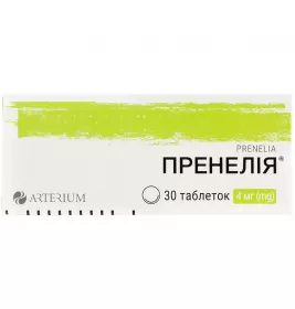 Пренелия таблетки по 4 мг 30 шт. (10х3)