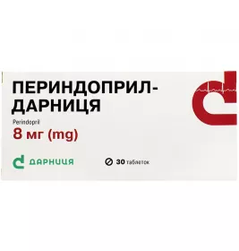 Периндоприл-Дарниця таблетки по 8 мг 30 шт.