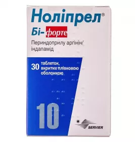Ноліпрел бі-форте таблетки 30 шт. у контейнері