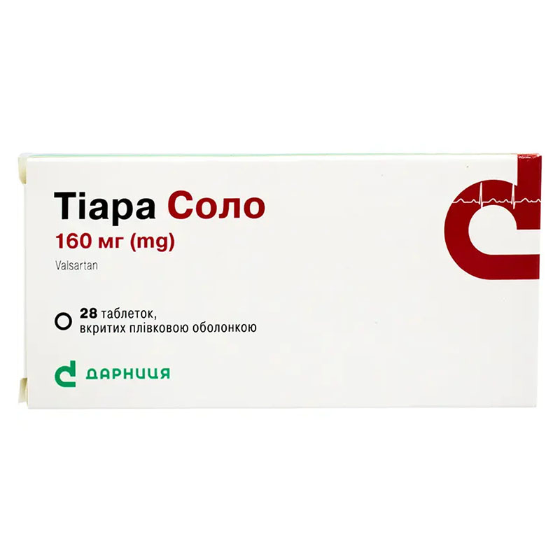 Тіара Соло-Дарниця таблетки по 160 мг 28 шт.