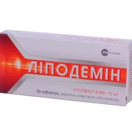 Липодемин таблетки по 10 мг 30 шт. (10х3)