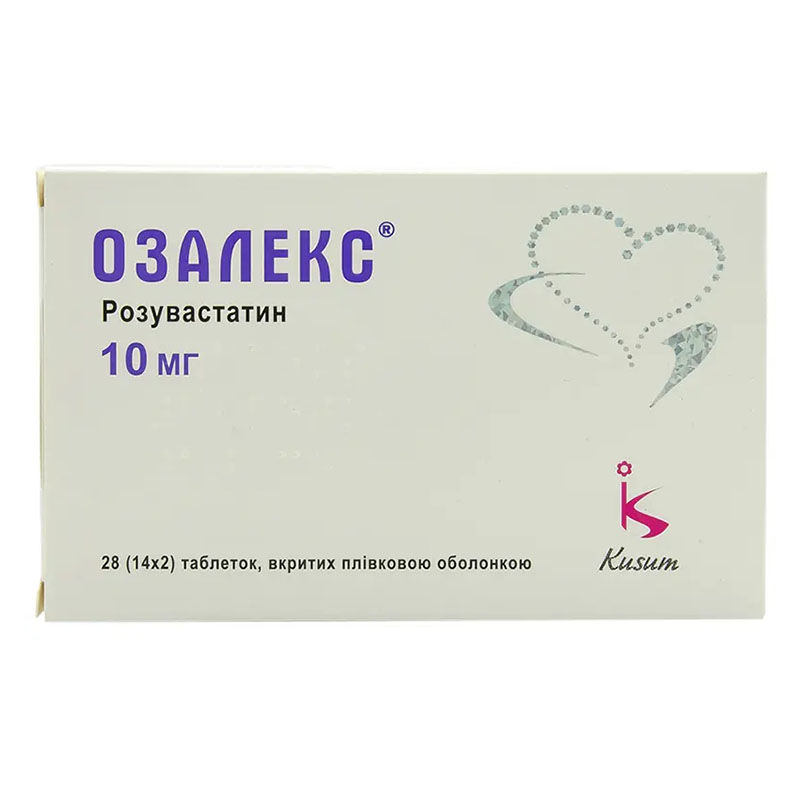 Озалекс таблетки по 10 мг 28 шт. (14х2) Озалекс таблетки по 10 мг 28 шт. (14х2)