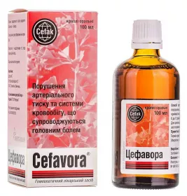 Цефавора краплі по 100 мл у флаконі 1 шт.