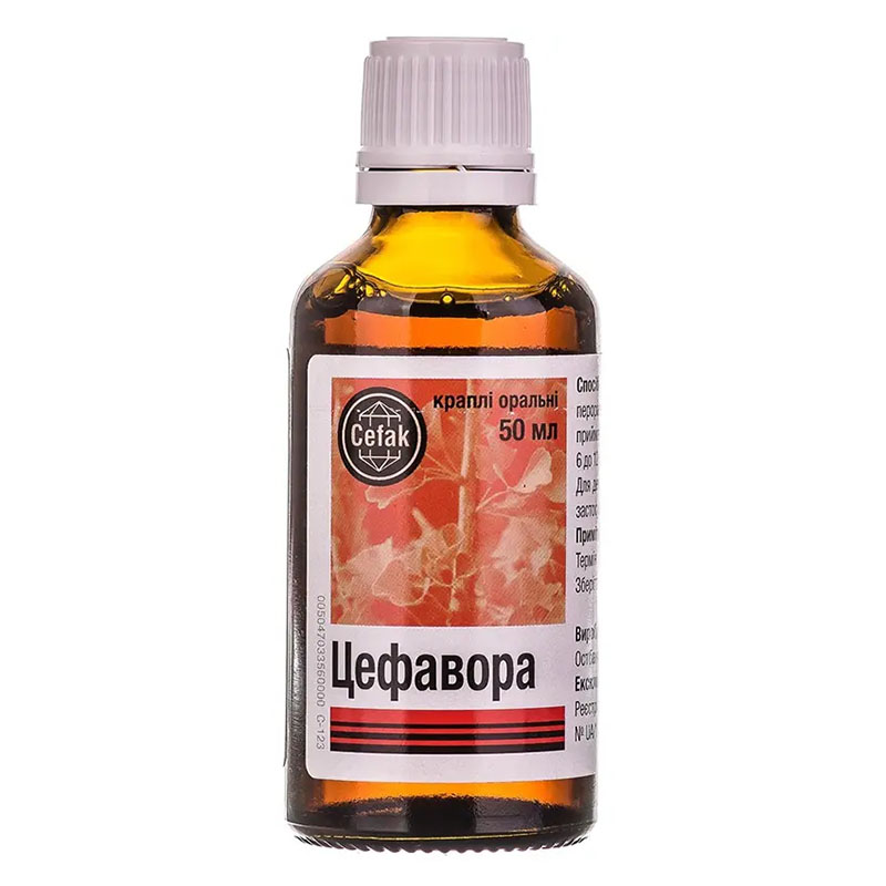 Цефавора капли по 50 мл во флаконе 1 шт.