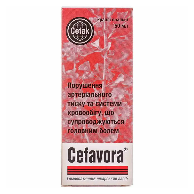 Цефавора капли по 50 мл во флаконе 1 шт.