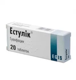 Естулік Egis таблетки по 1 мг 20 шт. (10х2)