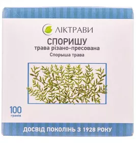 Споришу трава по 100 г у пачці 1 шт. - Ліктрави