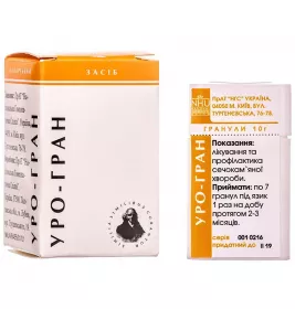 Уро-гран гранули по 10 г у пеналі
